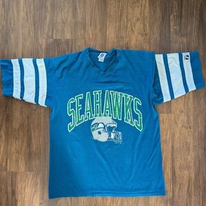 Seahawks Vintage 3/4 sleeve tee